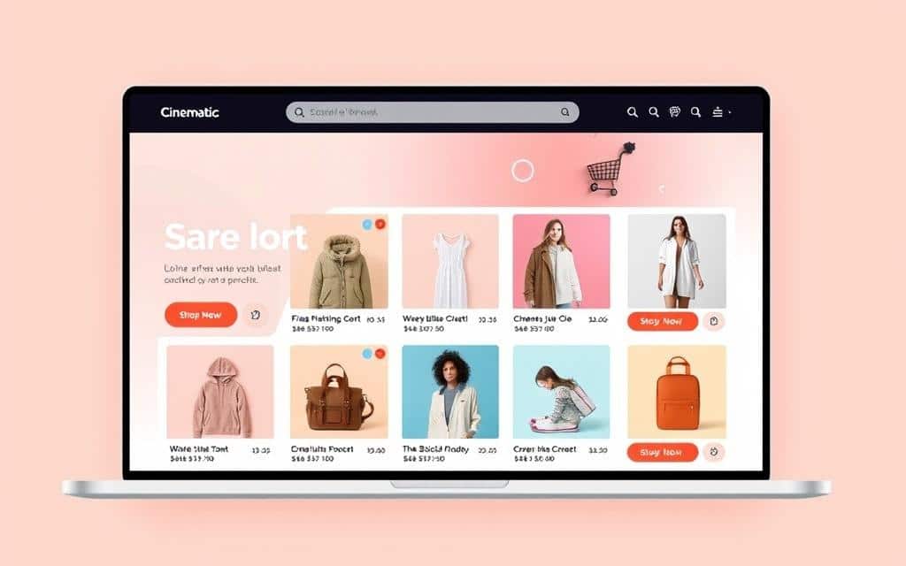 E-commerce website design