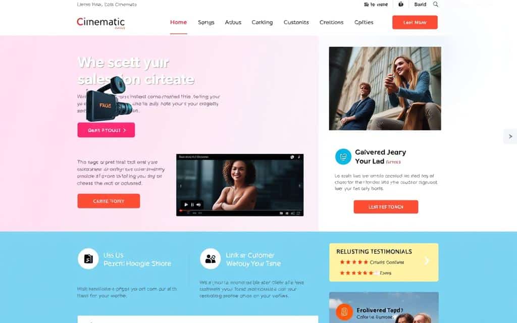 Sales page design elements