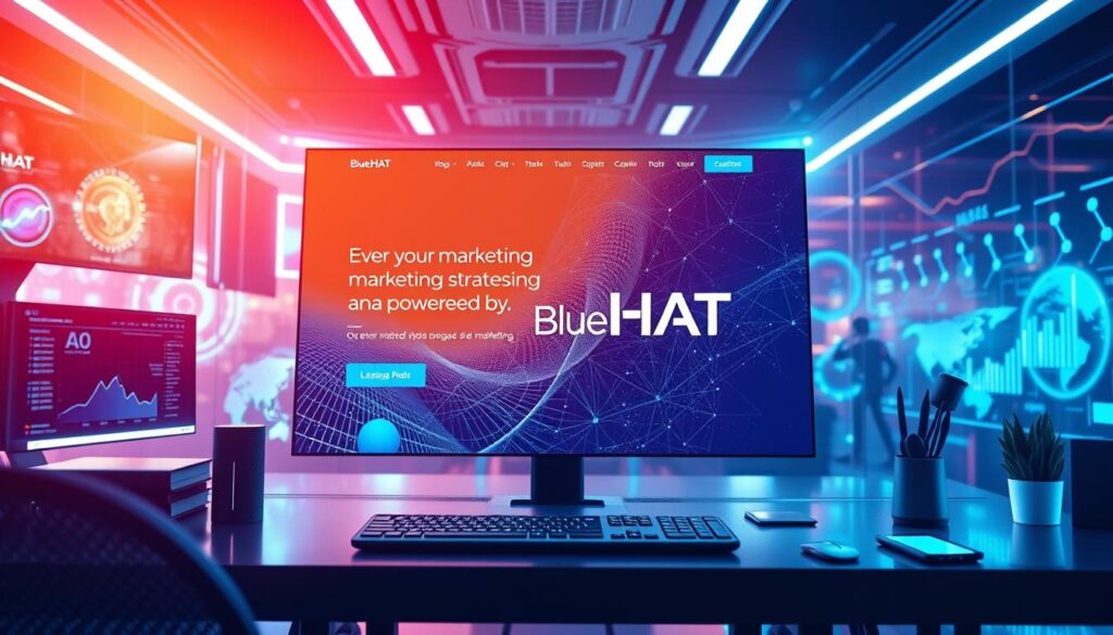 Converting landing page with AI