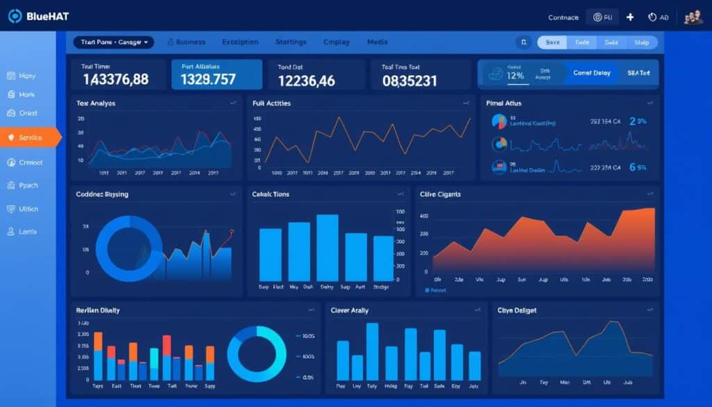 Data analytics dashboard