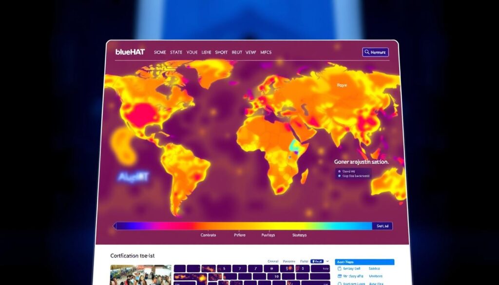 Heat map for conversion optimization