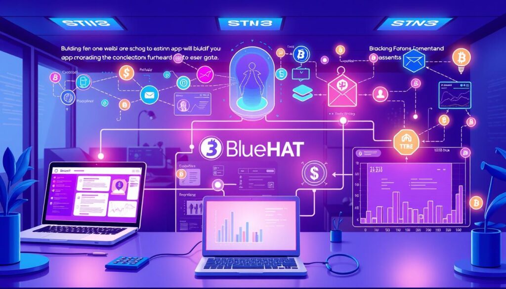Building a web 3 blockchain app process