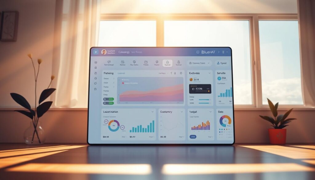 No code with lovable.dev platform interface